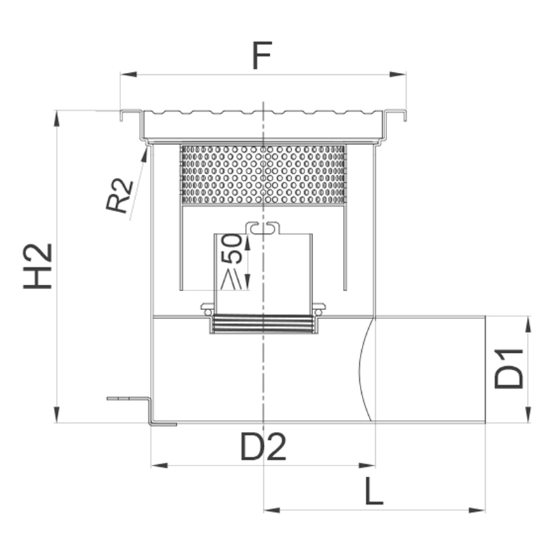 mothako oa drain